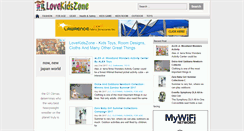 Desktop Screenshot of lovekidszone.com